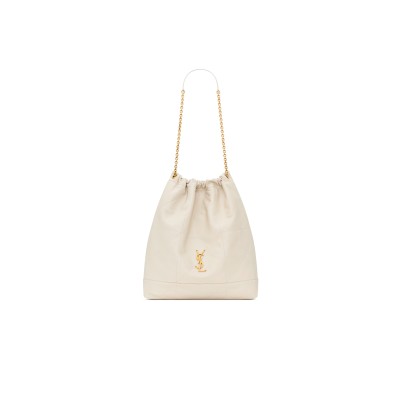 YSL JAMIE LARGE POCHON IN LAMBSKIN 828350AAB329207 (34*41*5cm)